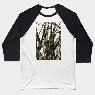 Greenhouse Cactus Baseball T-Shirt